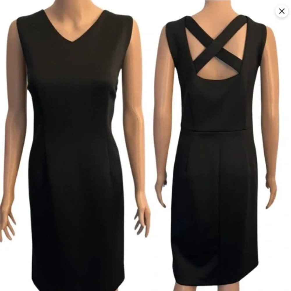 Tahari - Size 4 - Black Cocktail Dress NWT